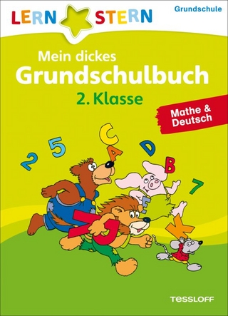 Lernstern: Mein dickes Grundschulbuch 2. Klasse. Mathe & Deutsch