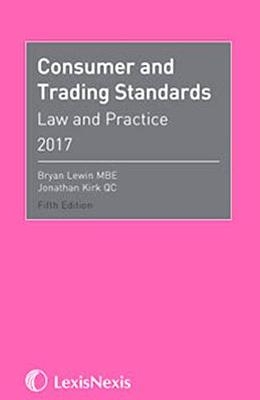 Consumer and Trading Standards - Bryan Lewin, Jonathan Kirk