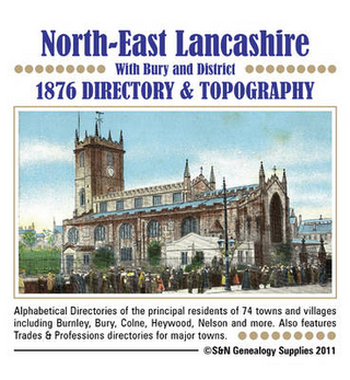 Lancashire (north East) with Bury and District Directory for 1876