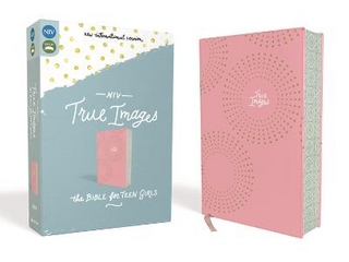 NIV, True Images Bible, Leathersoft, Pink, Printed Page Edges