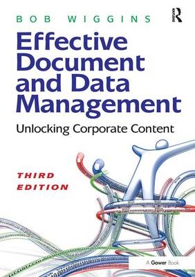 Effective Document and Data Management - Bob Wiggins