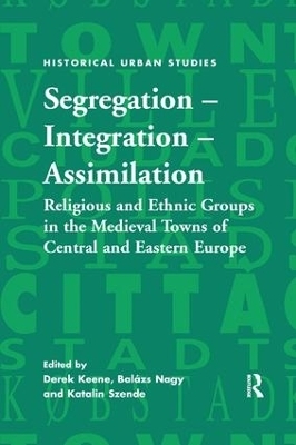 Segregation &ndash; Integration &ndash; Assimilation - 