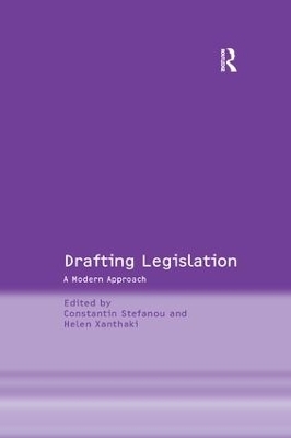 Drafting Legislation - Constantin Stefanou