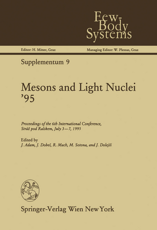 Mesons and Light Nuclei ’95