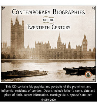 Contemporary Biographies at the Opening of the 20th Century