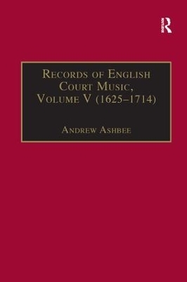 Records of English Court Music - 