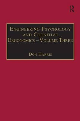 Engineering Psychology and Cognitive Ergonomics