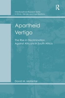 Apartheid Vertigo - David M. Matsinhe