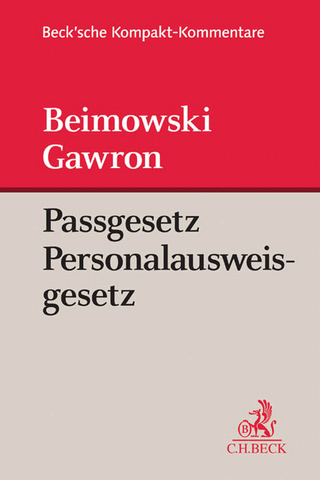 Passgesetz, Personalausweisgesetz. PassG, PAuswG