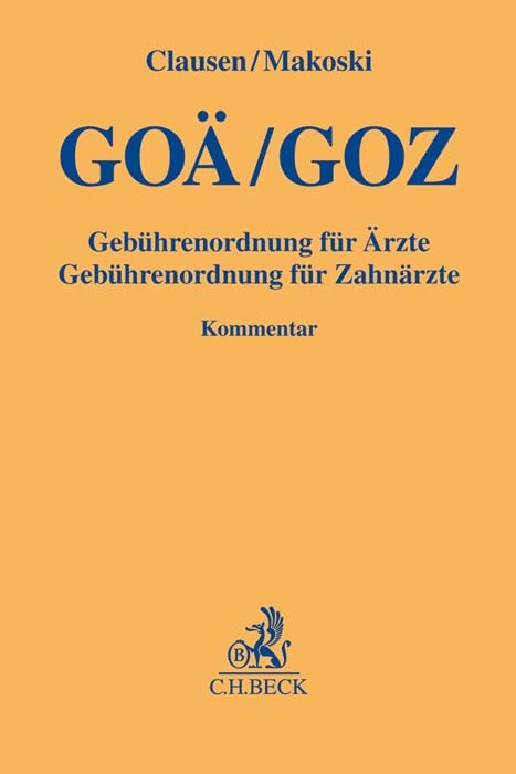 GOÄ/GOZ - 