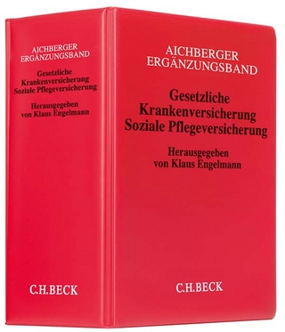 Sozialgesetzbuch Ergänzungsband