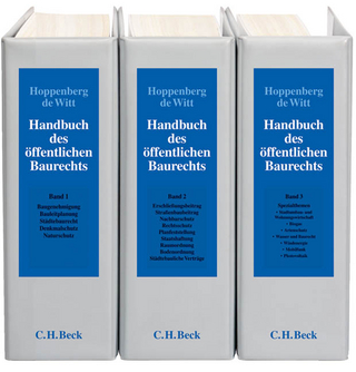 Handbuch des öffentlichen Baurechts