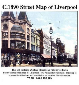 Street Map of Liverpool c.1890