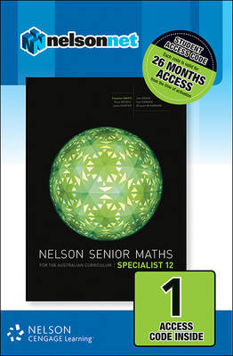 Nelson Senior Maths Specialist 12 for the Australian Curriculum (1  Access Code Card)