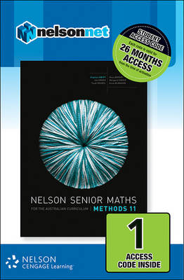 Nelson Senior Maths Methods 11 for the Australian Curriculum (1 Access  Code Card) - Stephen Swift