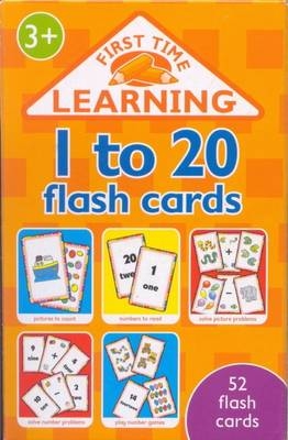 First Time Learning - 1 to 20 Flash Cards