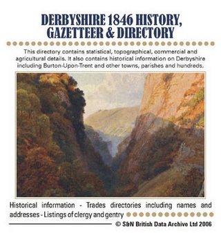 Derbyshire 1846 History, Gazetteer and Directory