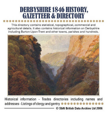 Derbyshire 1846 History, Gazetteer and Directory