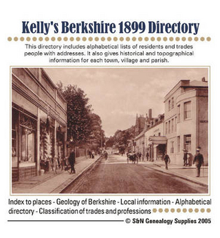 Berkshire, 1899 Kelly's Directory