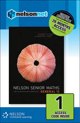 Nelson Senior Maths General 12 Student (1 Access Code Card)