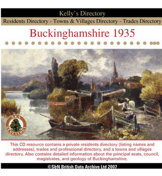 Buckinghamshire 1935 Kelly's Directory