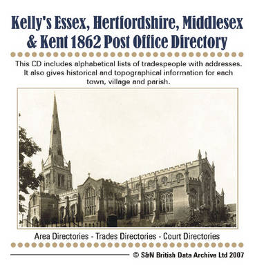 Essex, Herts, Middlesex, and Kent Post Office Directory 1862
