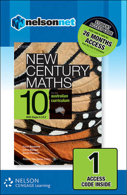 New Century Maths 10 for the Australian Curriculum NSW (1 Access Code Card) - Klaas Bootsma, David Badger, Sarah Hamper