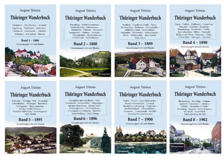 GESAMTAUSGABE: THÜRINGER WANDERBUCH 1886-1902 [8 BÄNDE]