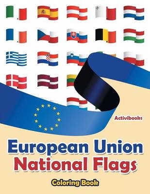 European Union National Flags Coloring Book -  Activibooks