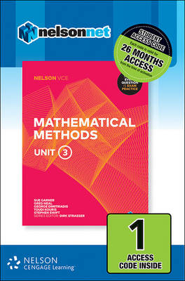 Nelson VCE Mathematical Methods Unit 3 (1 Access Code Card)