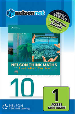 Nelson Think Maths 10 for the Australian Curriculum (1 Access Code Card) - Sue Garner, Stephen Swift, Ross Brodie, Stephen Corcoran