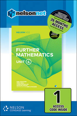 Nelson VCE Further Mathematics Unit 4 (1 Access Code Card) - Dirk Strasser