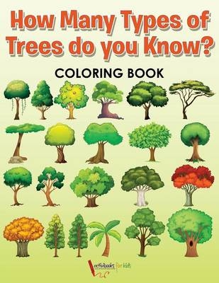 How Many Types of Trees do you Know? Coloring Book