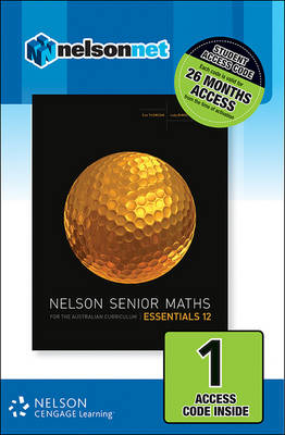 Nelson Senior Maths Essentials 12 for the Australian Curriculum (1  Access Code Card)
