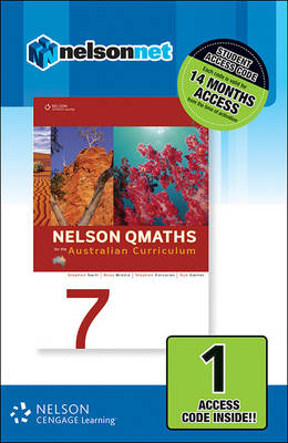 Nelson QMaths 7 for the Australian Curriculum (1 Access Code Card) - Ross Brodie, Stephen Swift, Sue Garner, Stephen Corcoran