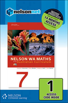 Nelson WA Maths 7 for the Australian Curriculum (1 Access Code Card) - Ross Brodie, Stephen Swift, Sue Garner, Stephen Corcoran