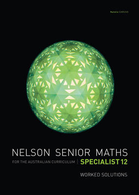 Nelson Senior Maths Specialist 12 Solutions DVD - Margaret Denham