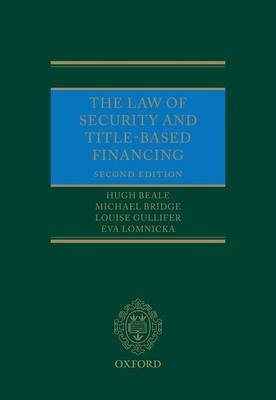 The Law of Security and Title-Based Financing