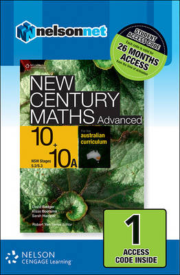 New Century Maths Advanced 10+10A for the Australian Curriculum NSW (1  Access Code Card)