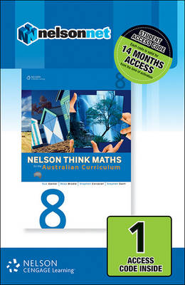 Nelson Think Maths 8 for the Australian Curriculum (1 Access Code Card) - Sue Garner, Stephen Swift, Ross Brodie, Stephen Corcoran