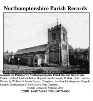Northamptonshire Phillimore Parish Records (Marriages)