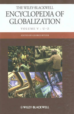 The Wiley–Blackwell Encyclopedia of Globalization