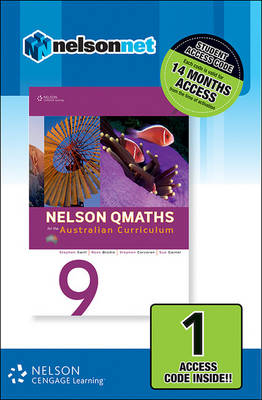 Nelson QMaths 9 for the Australian Curriculum (1 Access Code Card)