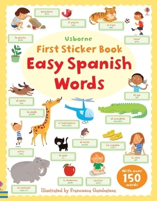 First Sticker Book Easy Spanish Words