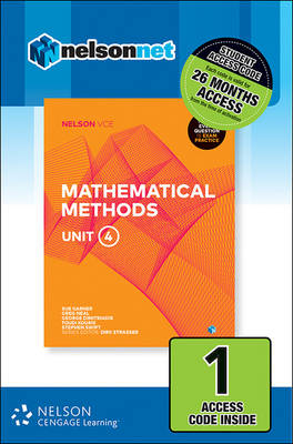 Nelson VCE Mathematical Methods Unit 4 (1 Access Code Card)