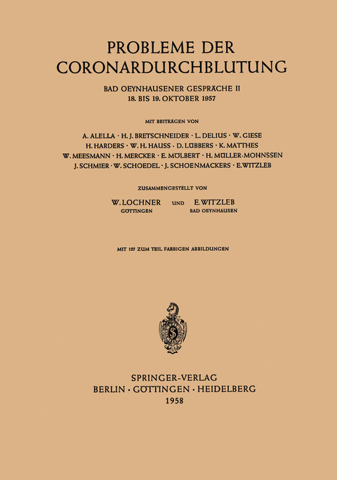 Probleme der Coronardurchblutung