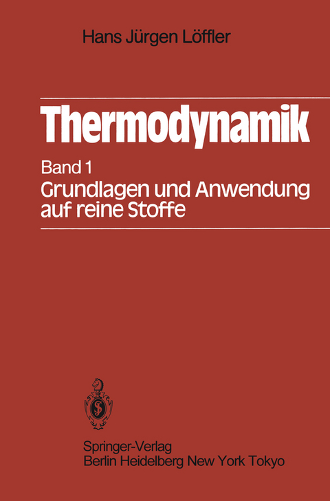 Thermodynamik - Hans J. L&ouml;ffler