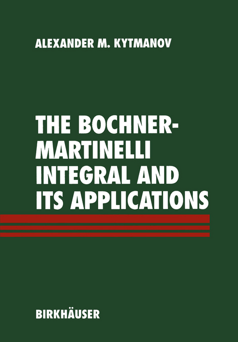 The Bochner-Martinelli Integral and Its Applications - Alexander M. Kytmanov