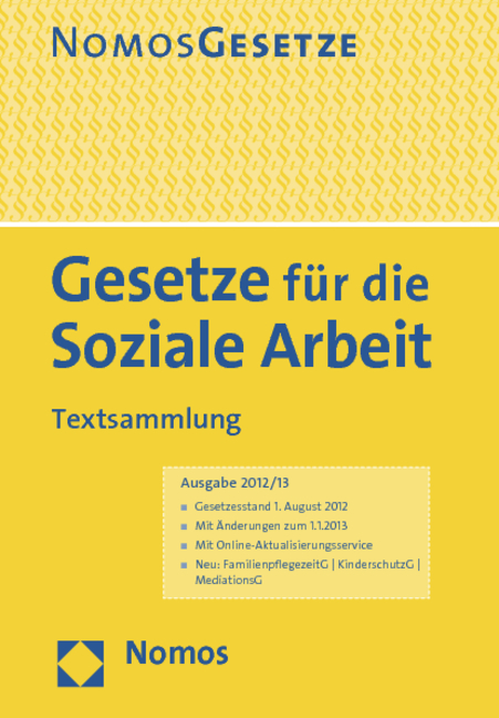 Gesetze f&uuml;r die Soziale Arbeit