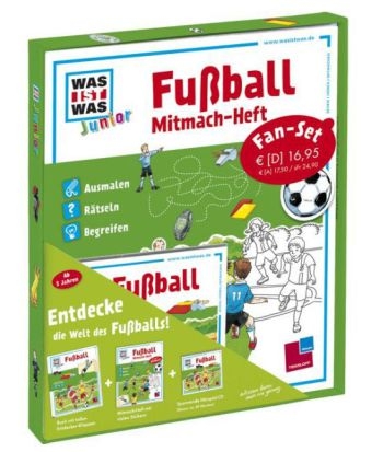 WAS IST WAS Junior: Fan-Set Fu&szlig;ball - 